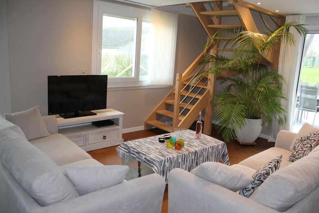 L'Augustine, Maison Contemporaine A La Campagne ! Le Tilleul Bagian luar foto
